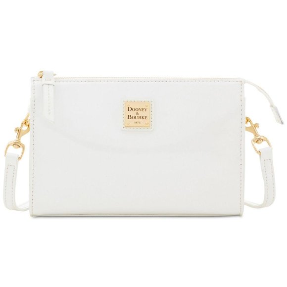Dooney & Bourke Handbags - Dooney & Bourke White Patent Leather NWT